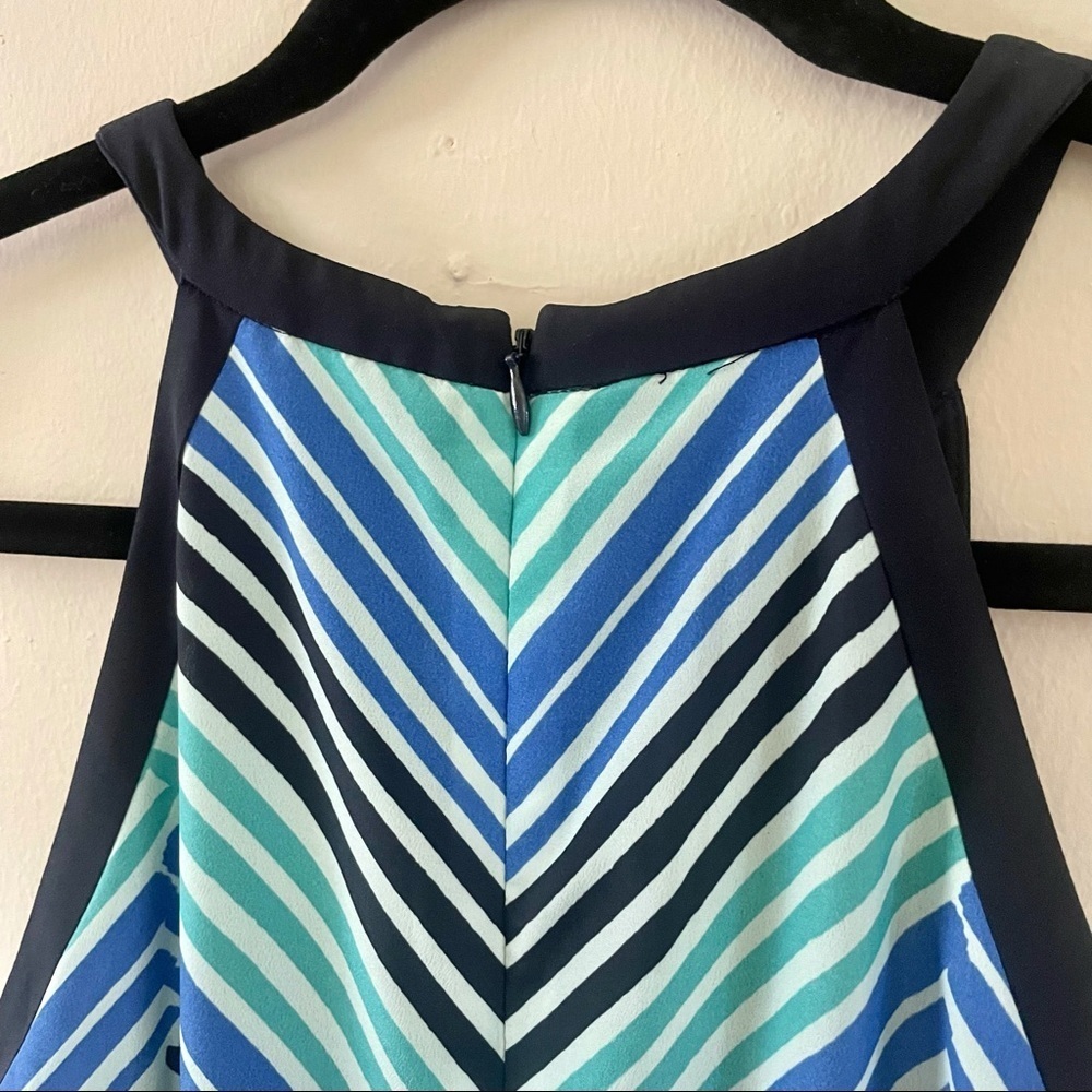 Ann Taylor Chevron Maxi Dress - Picture 7 of 10